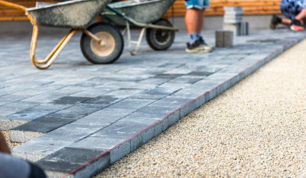 Residential Paver Driveway in Avimor, ID